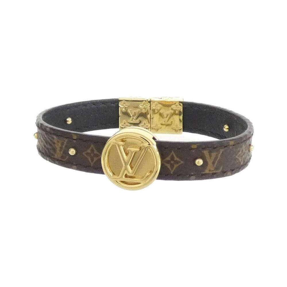 LOUIS VUITTON Brown Monogram Charm Bracelet - Picture 1 of 3